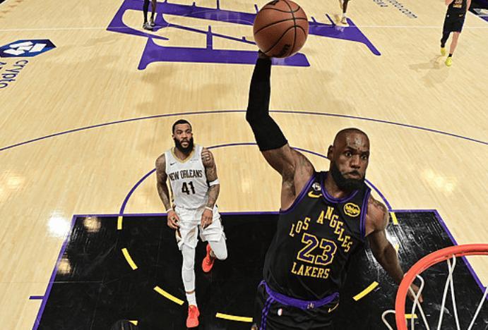 爱游戏中国官网-3连胜!湖人拒爆冷!詹姆斯梦回巅峰,东契奇四双,状元锡安24分